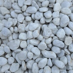 Galet blanc roulé 25/40